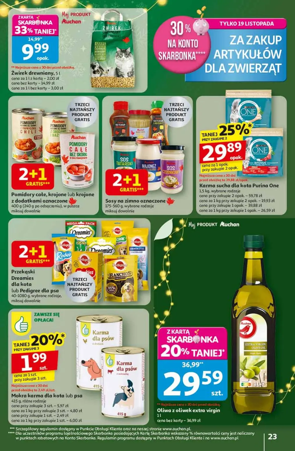 gazetka promocyjna Auchan Święta jak Babcię kocham - Strona 23