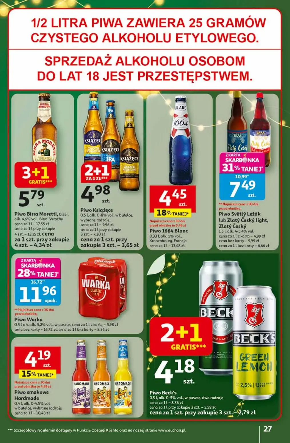 gazetka promocyjna Auchan Święta jak Babcię kocham - Strona 27