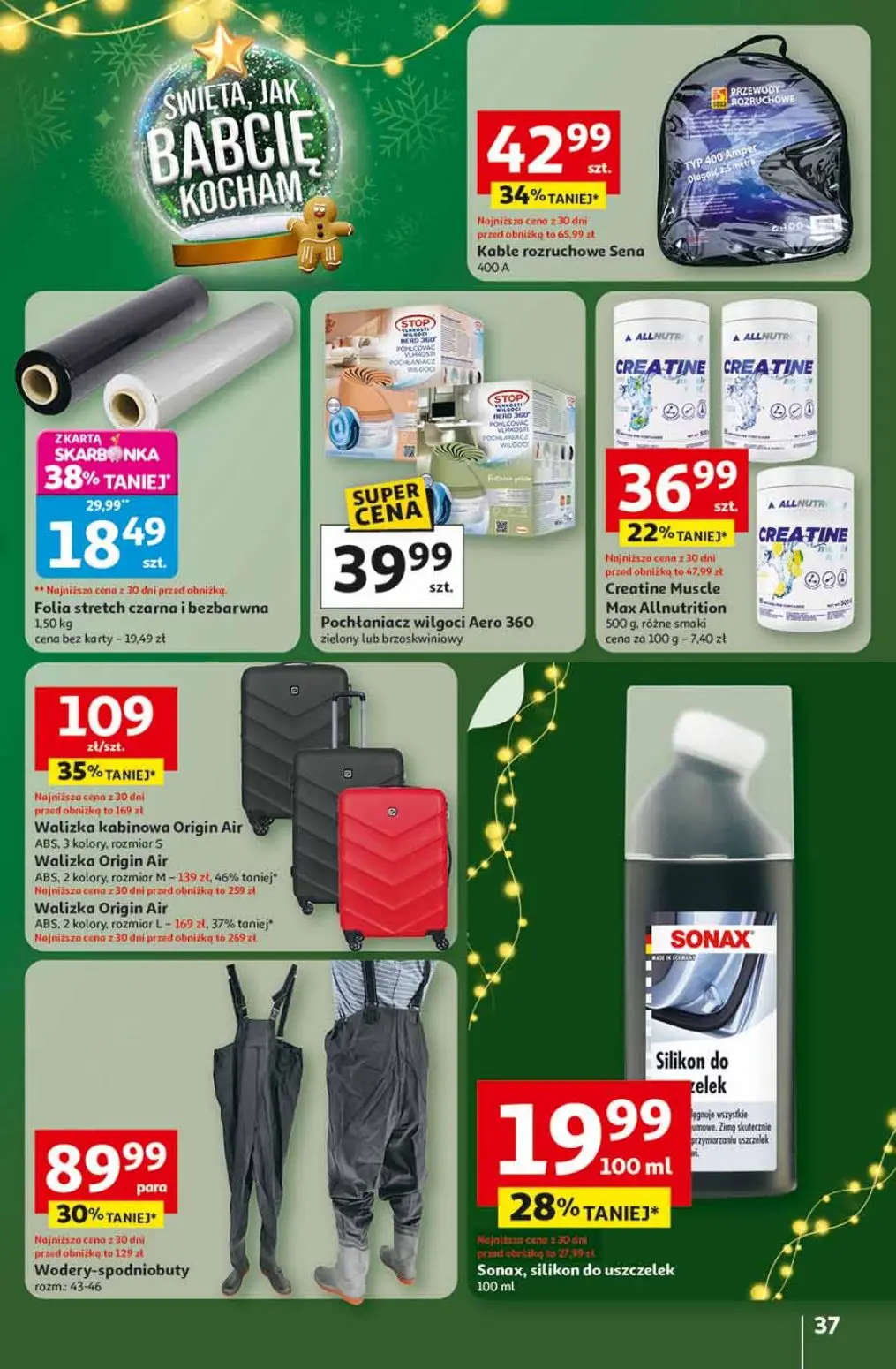 gazetka promocyjna Auchan Święta jak Babcię kocham - Strona 37