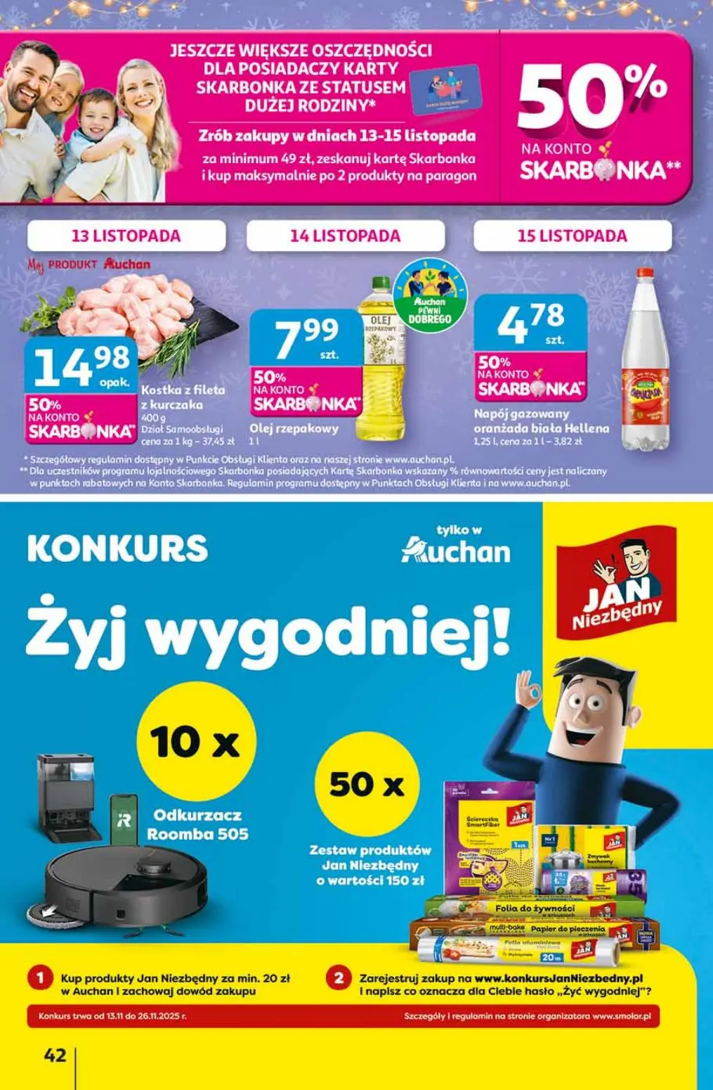 gazetka promocyjna Auchan Święta jak Babcię kocham - Strona 42