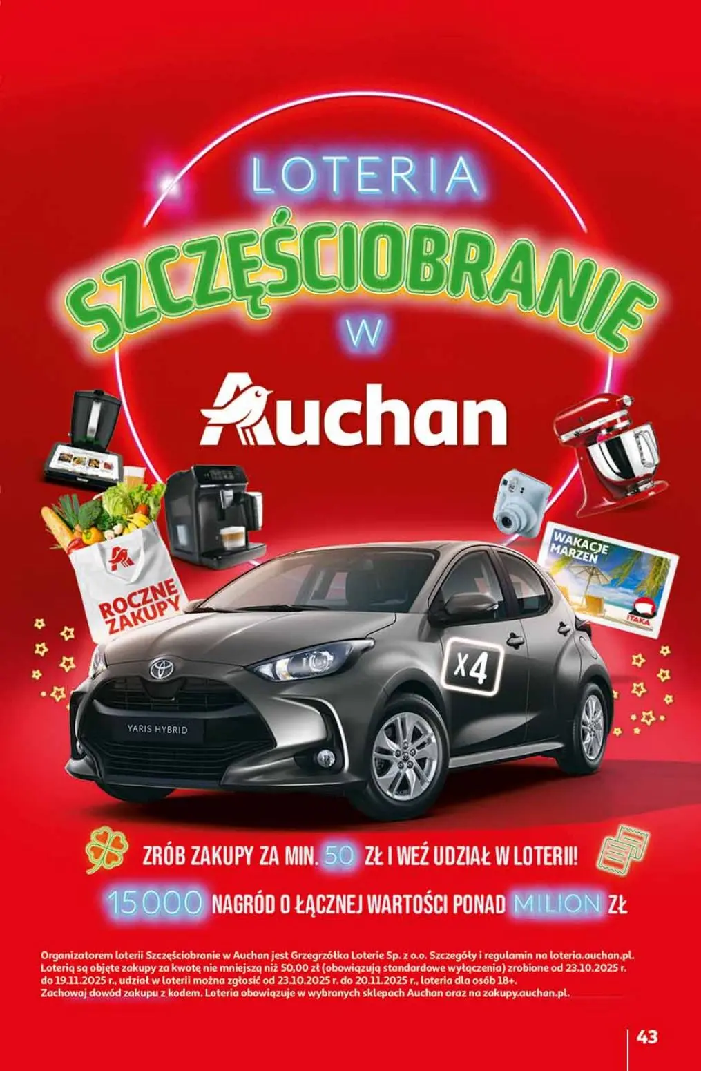 gazetka promocyjna Auchan Święta jak Babcię kocham - Strona 43