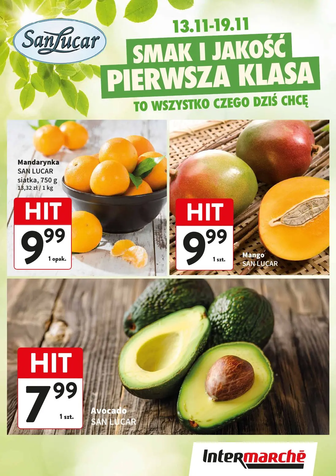gazetka promocyjna Intermarche Smak i jakość - Strona 1