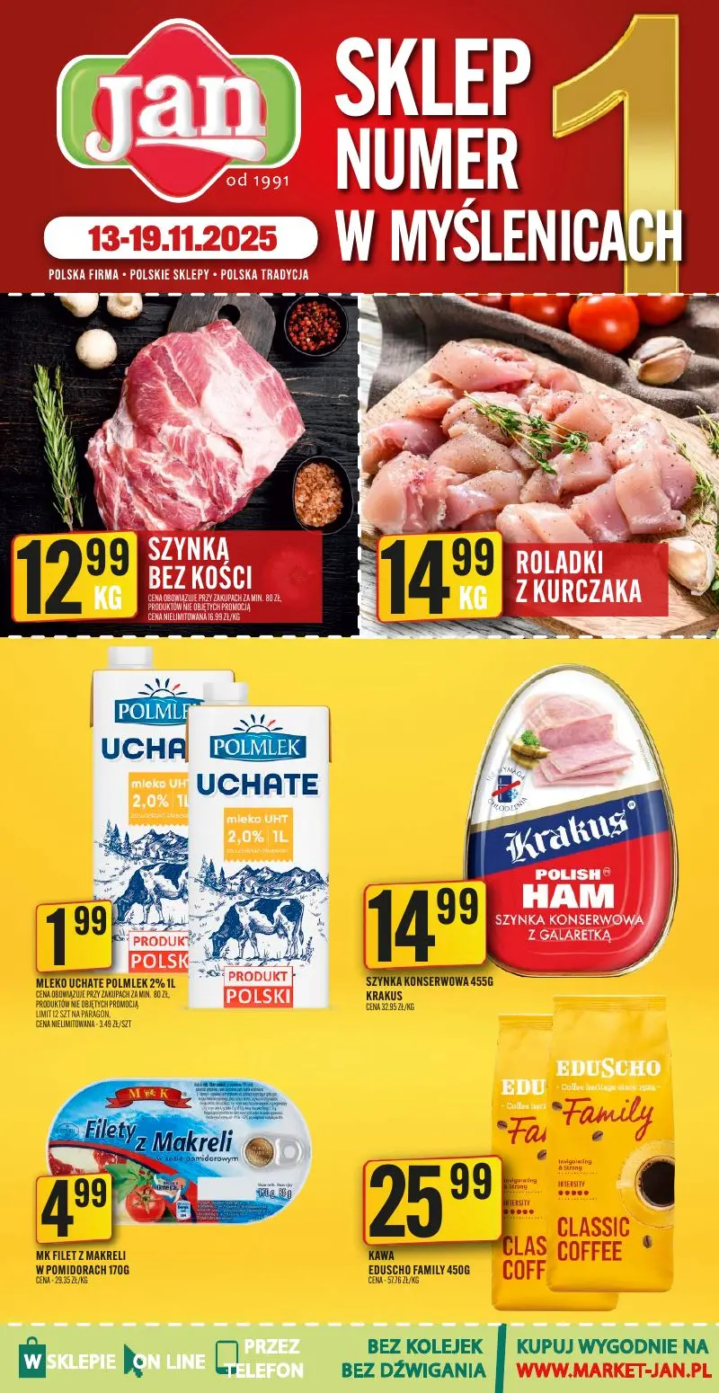 gazetka promocyjna Jan Myślenice - Strona 1
