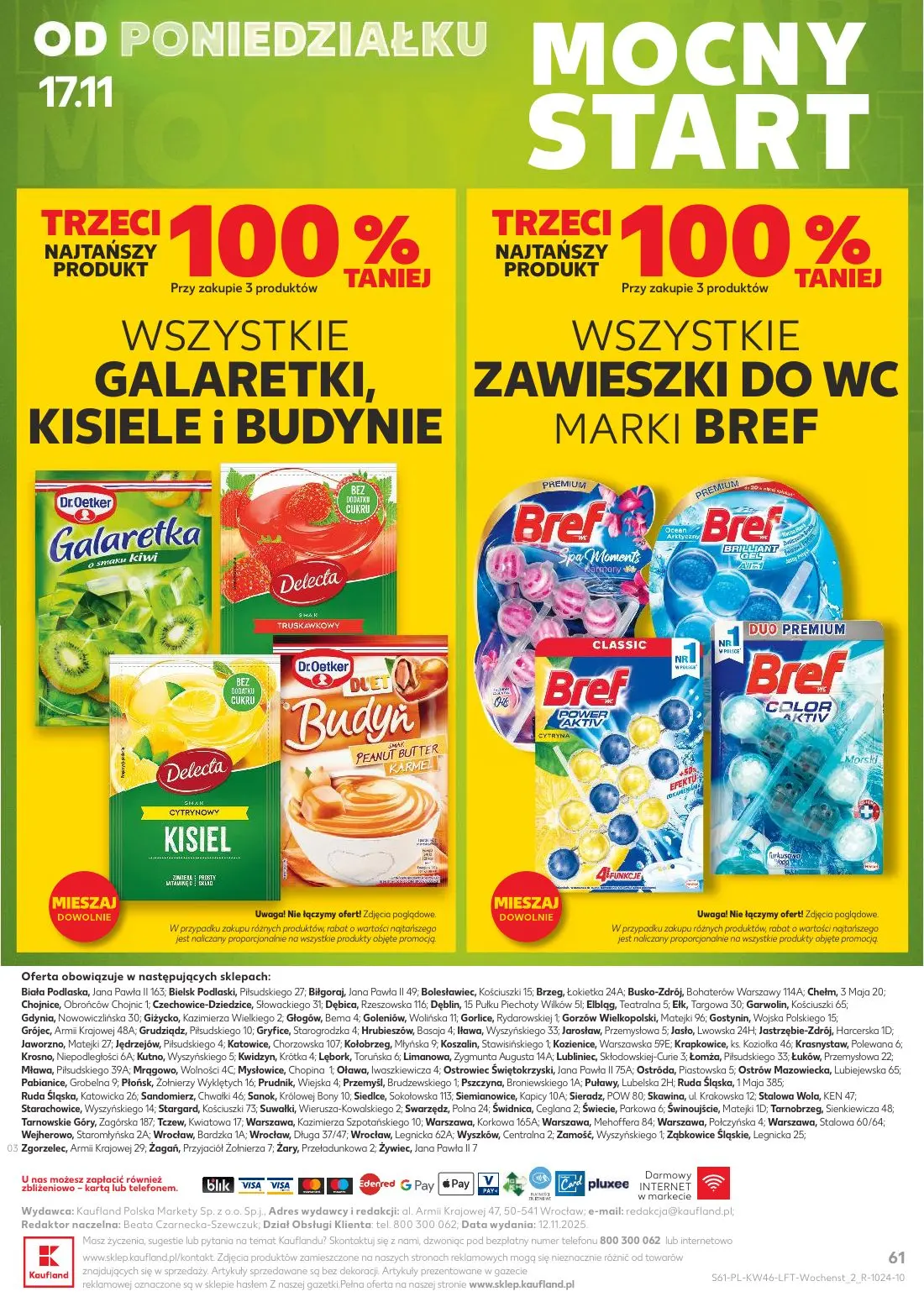 gazetka promocyjna Kaufland Jest fresz - Strona 61
