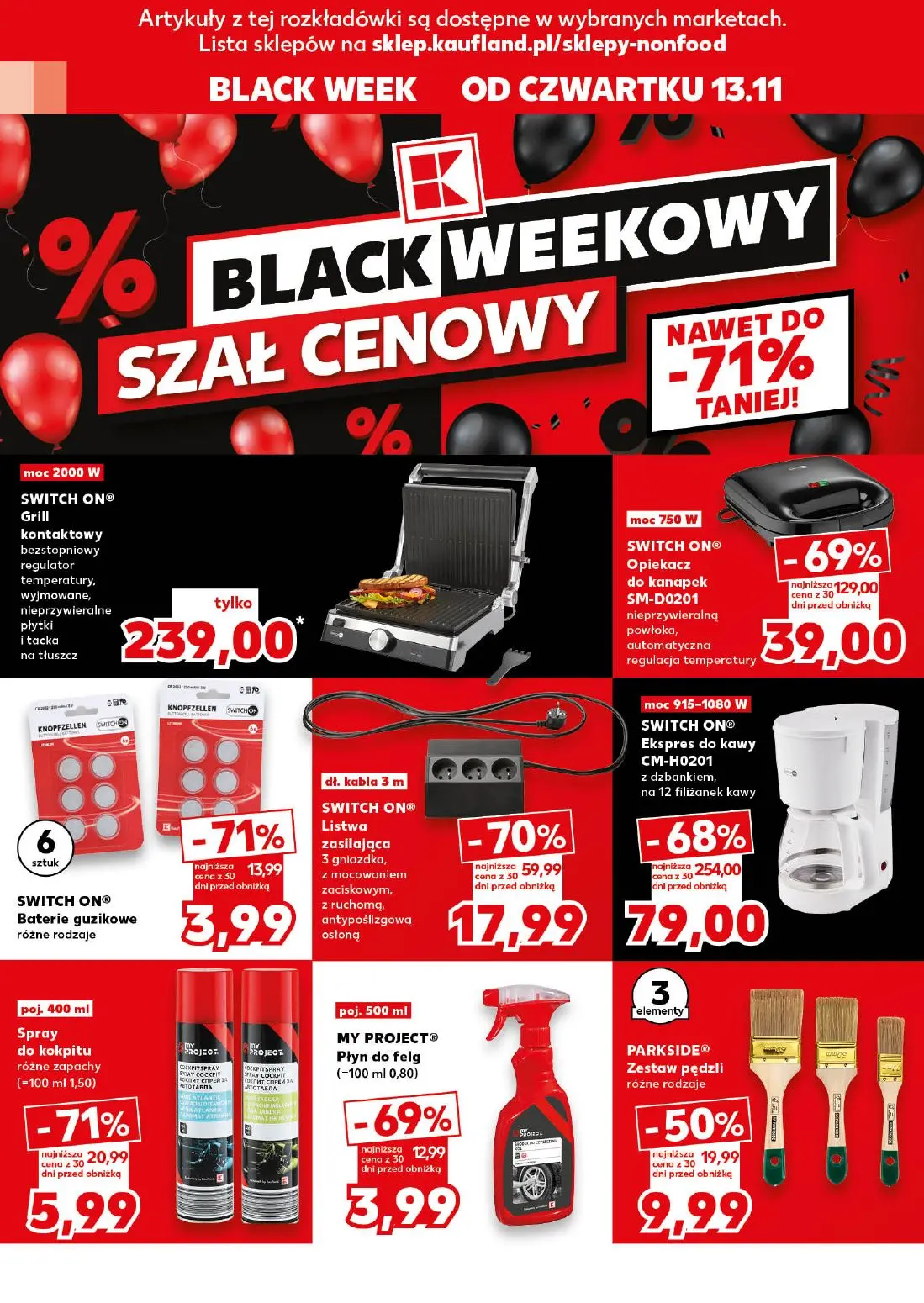 gazetka promocyjna Kaufland BlackWeekowy szał cenowy - Strona 10