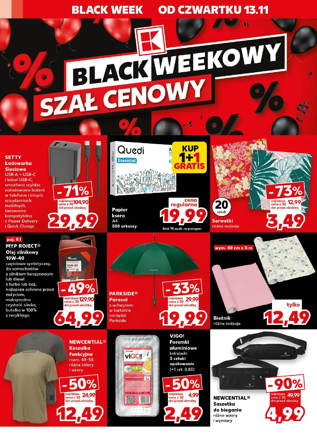 gazetka promocyjna Kaufland BlackWeekowy szał cenowy - Strona 12