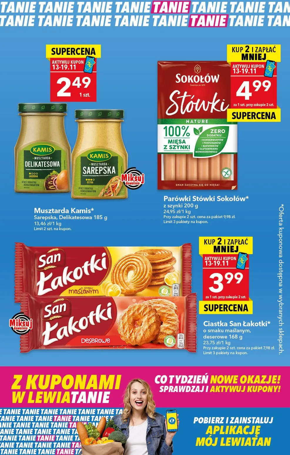 gazetka promocyjna LEWIATAN Z kuponami w Lewiatanie - Strona 1