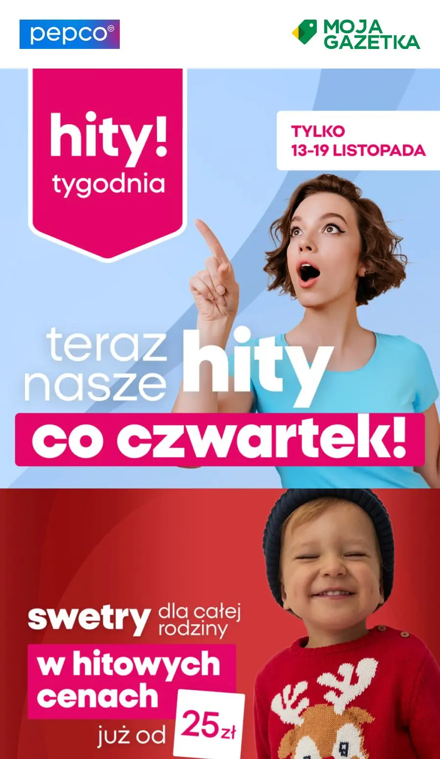 gazetka promocyjna PEPCO Hity tygodnia - Strona 1