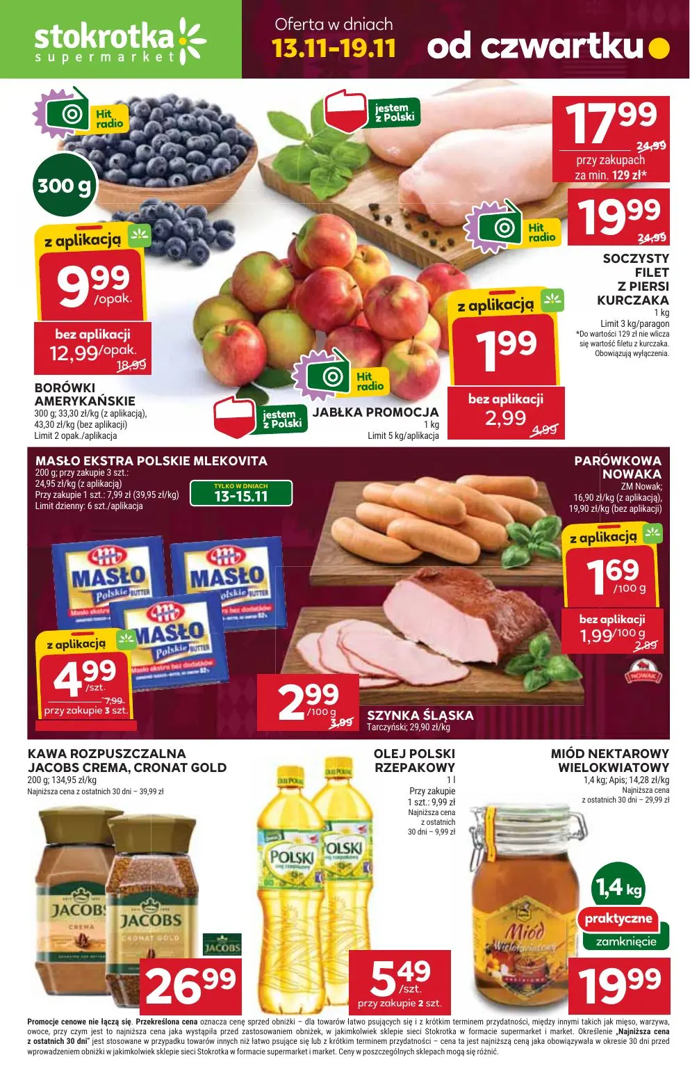 gazetka promocyjna Stokrotka Supermarket Od czwartku - Strona 1