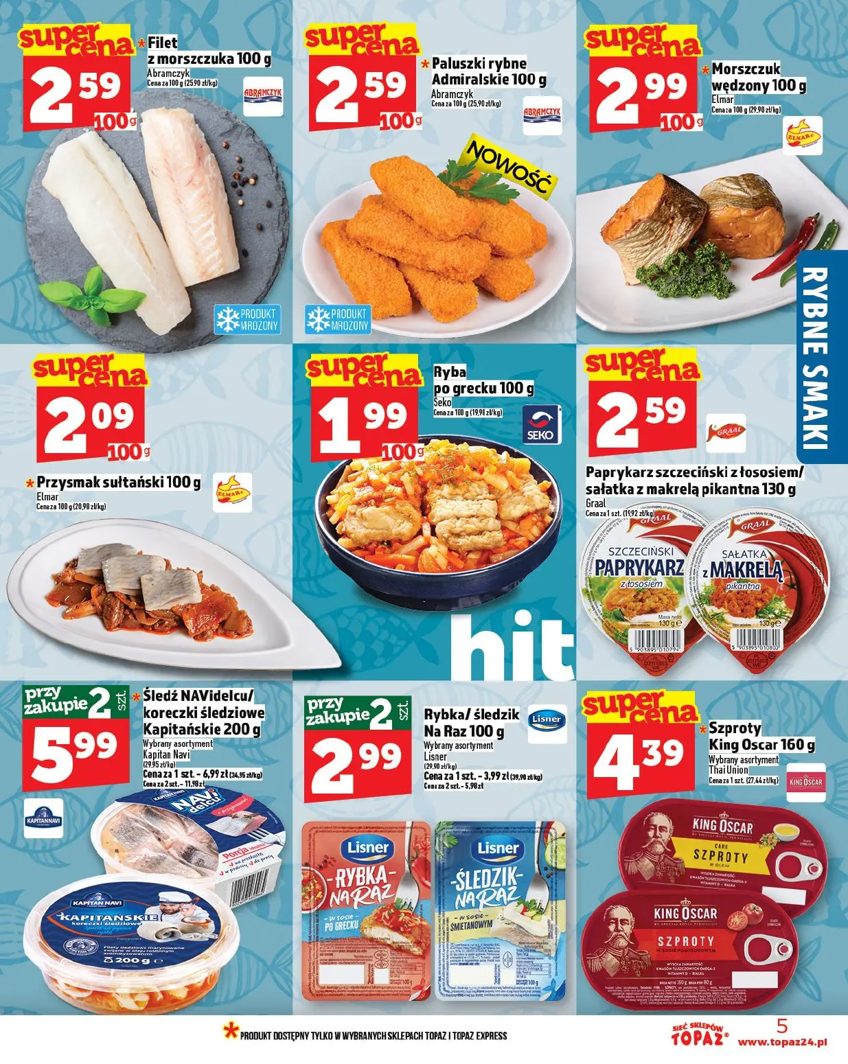 gazetka promocyjna Topaz Warszawa - Strona 5