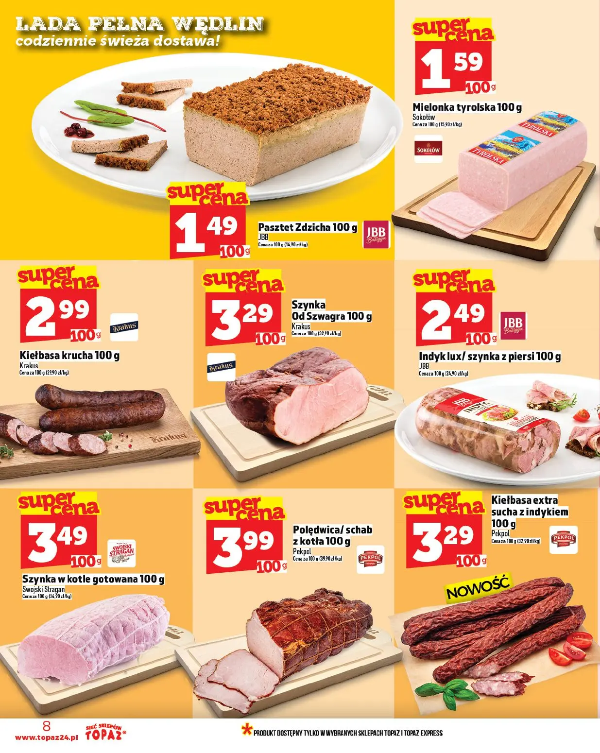 gazetka promocyjna Topaz Warszawa - Strona 8
