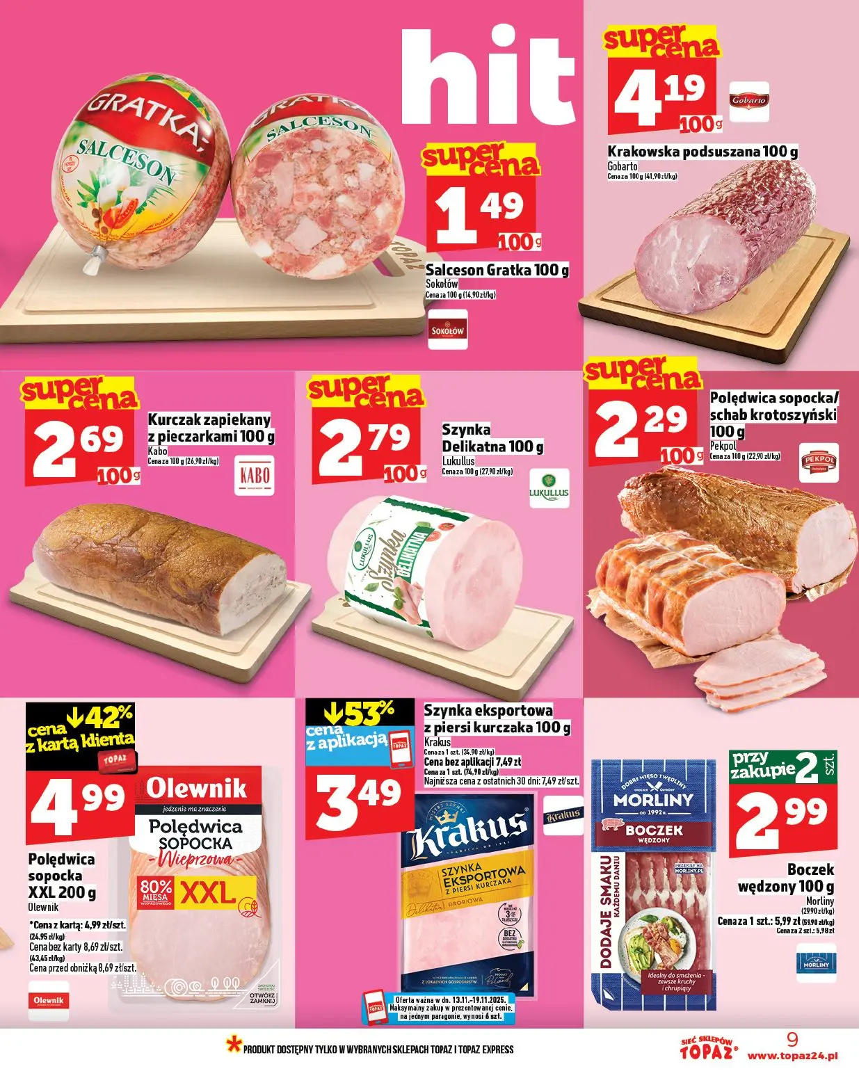 gazetka promocyjna Topaz Warszawa - Strona 9