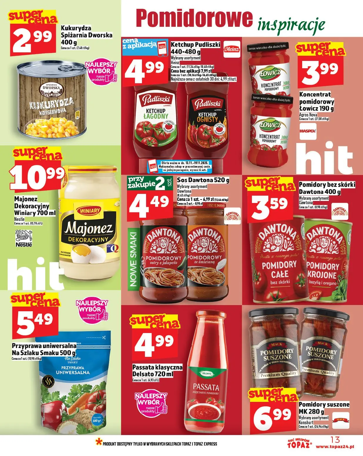 gazetka promocyjna Topaz Warszawa - Strona 13