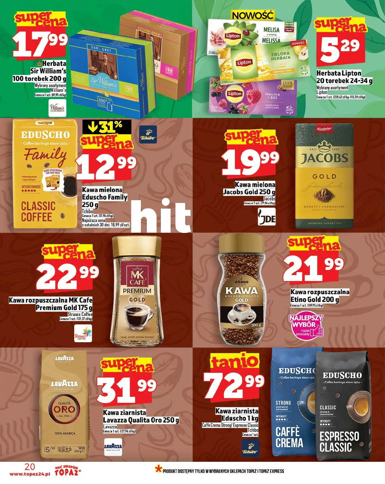 gazetka promocyjna Topaz Warszawa - Strona 20