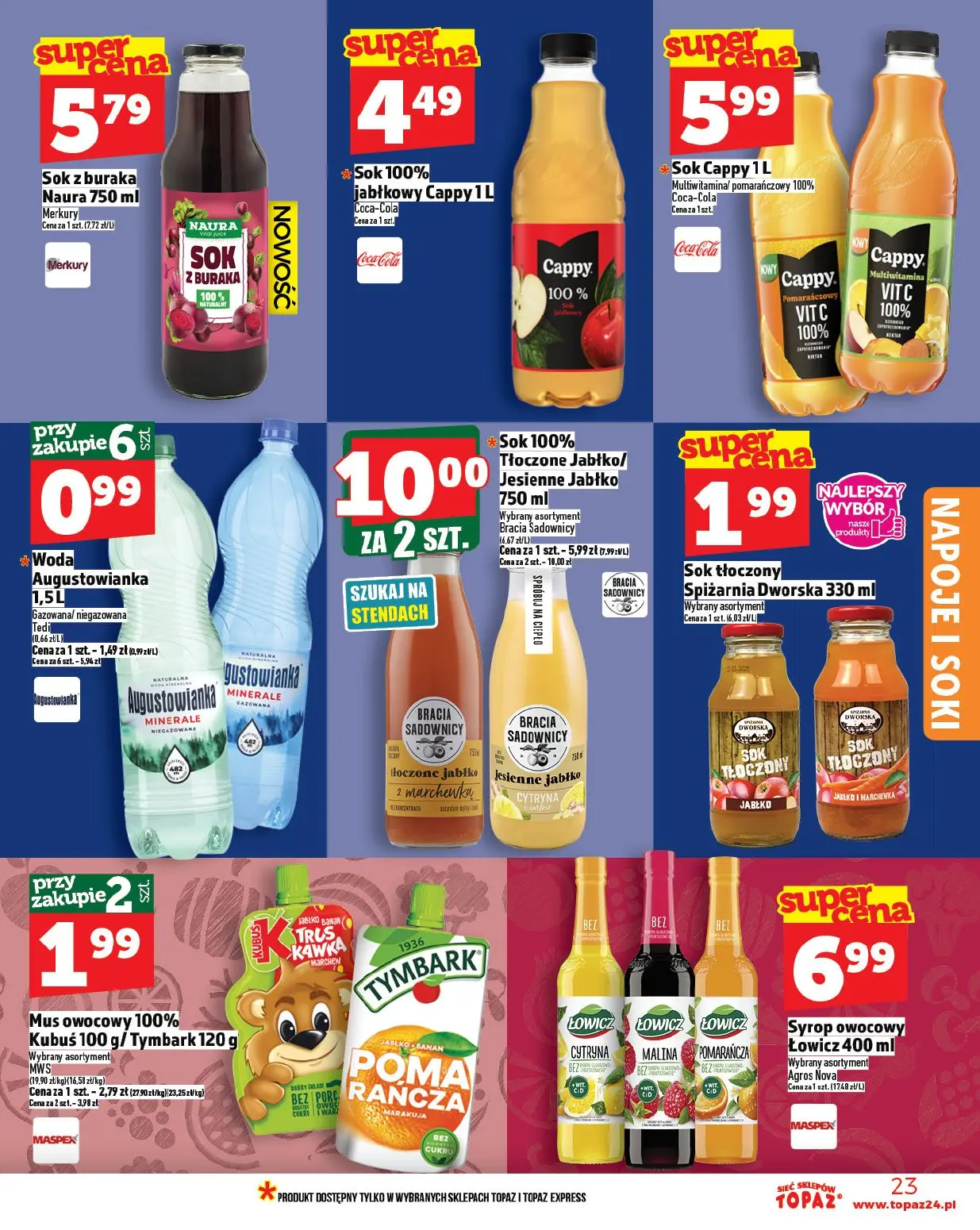 gazetka promocyjna Topaz Warszawa - Strona 23