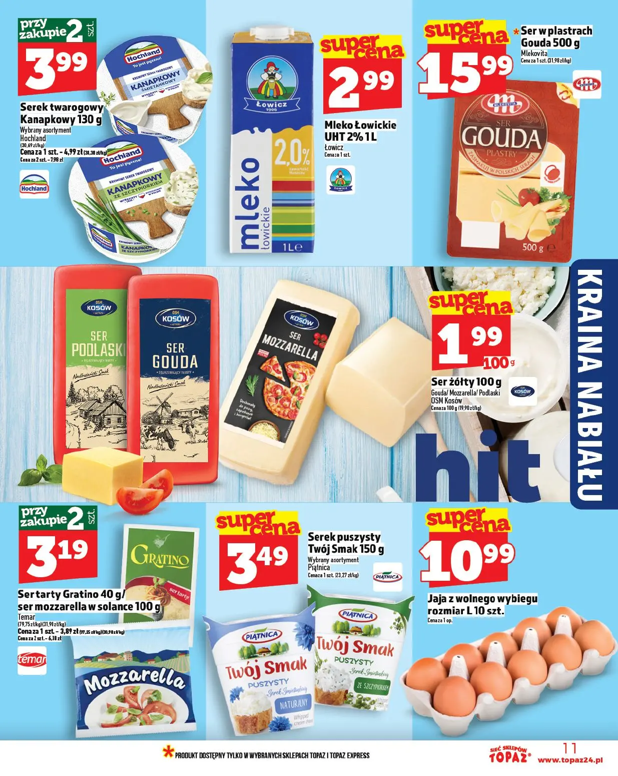 gazetka promocyjna Topaz Ogólna - Strona 11