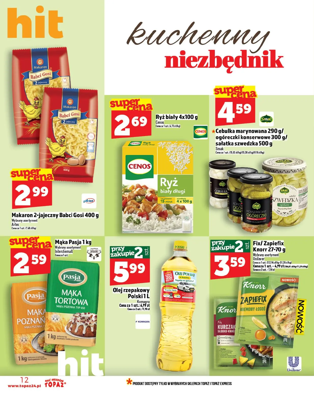 gazetka promocyjna Topaz Ogólna - Strona 12