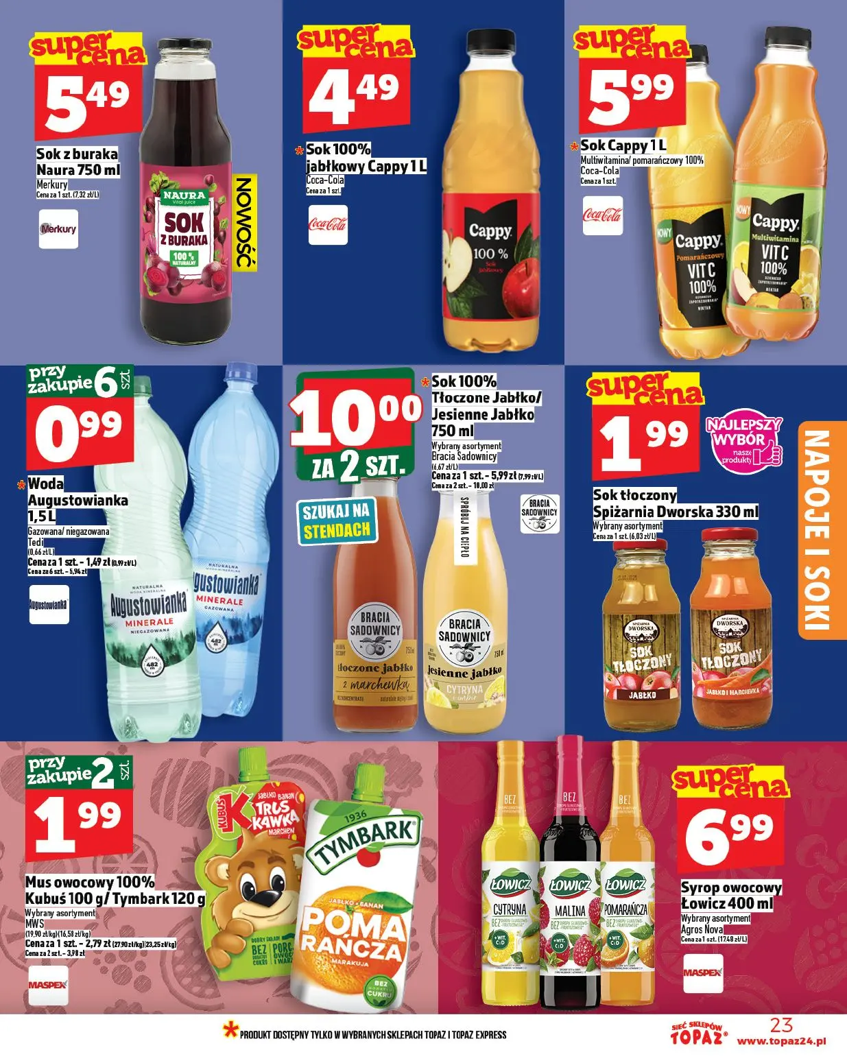 gazetka promocyjna Topaz Ogólna - Strona 23
