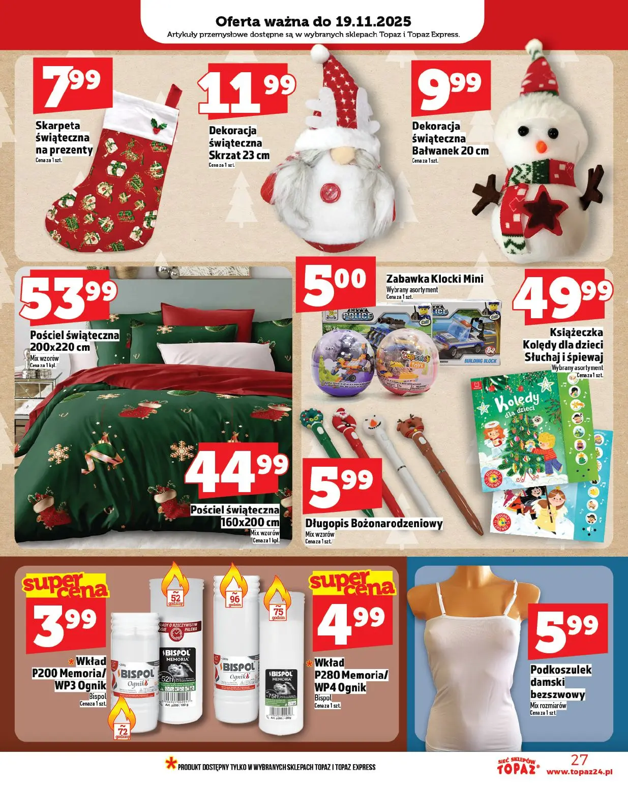 gazetka promocyjna Topaz Ogólna - Strona 27