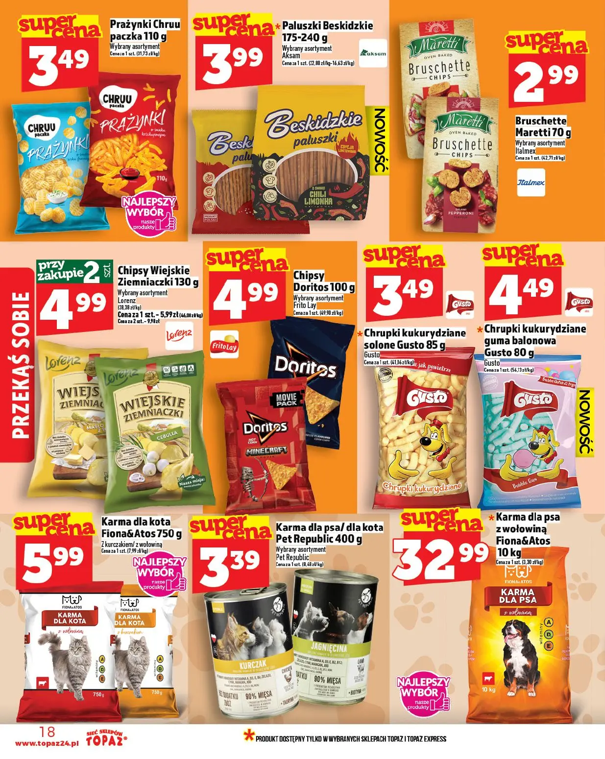 gazetka promocyjna Topaz Ceny małe - Strona 18