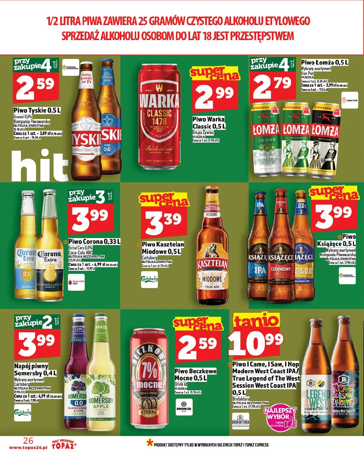 gazetka promocyjna Topaz Ceny małe - Strona 26