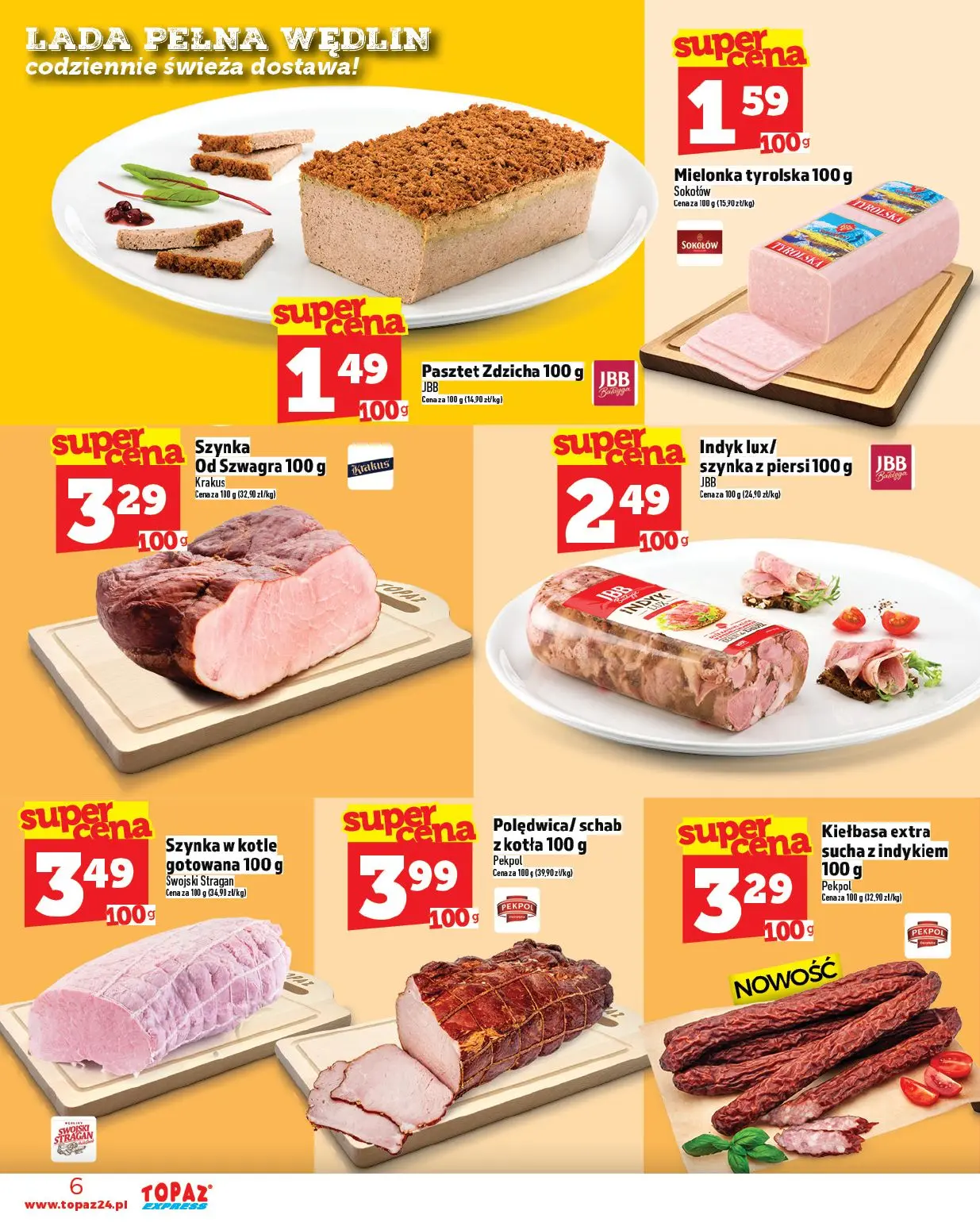 gazetka promocyjna Topaz Express - Strona 6