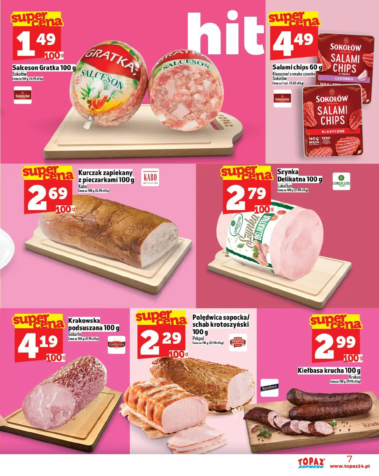 gazetka promocyjna Topaz Express - Strona 7