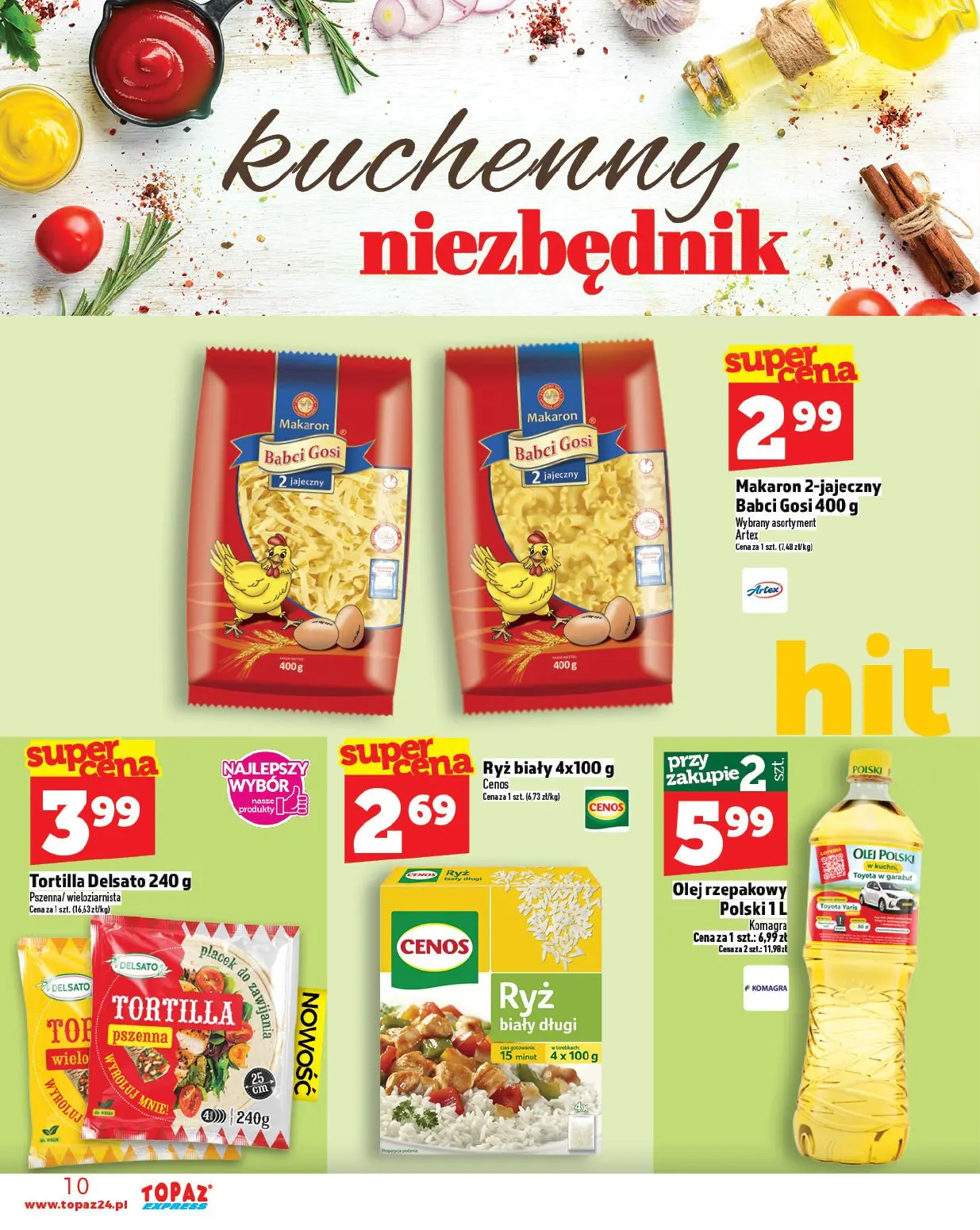 gazetka promocyjna Topaz Express - Strona 10