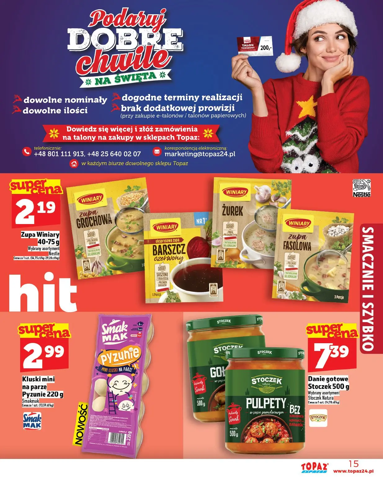 gazetka promocyjna Topaz Express - Strona 15