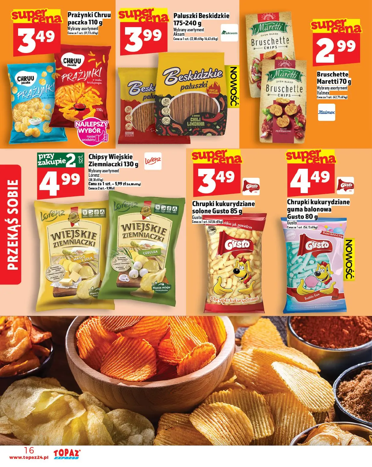 gazetka promocyjna Topaz Express - Strona 16