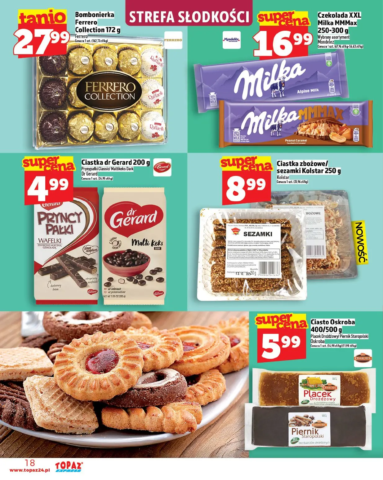 gazetka promocyjna Topaz Express - Strona 18