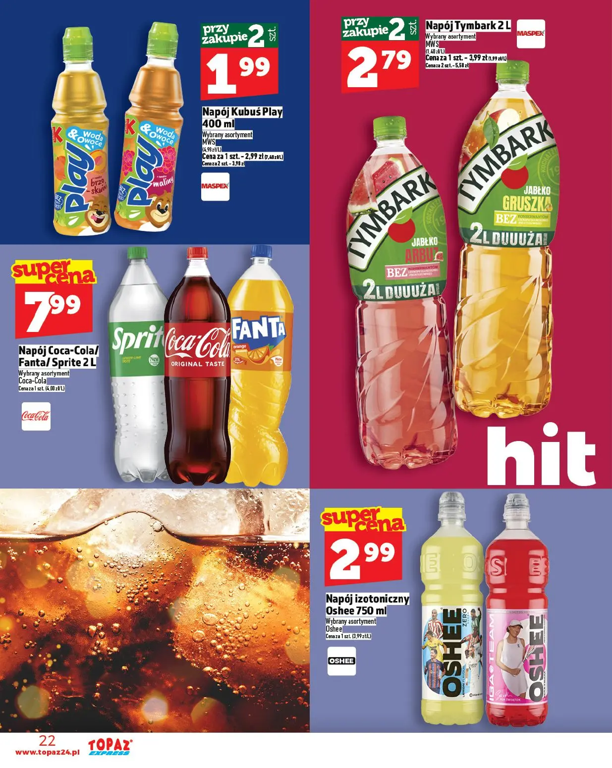 gazetka promocyjna Topaz Express - Strona 22