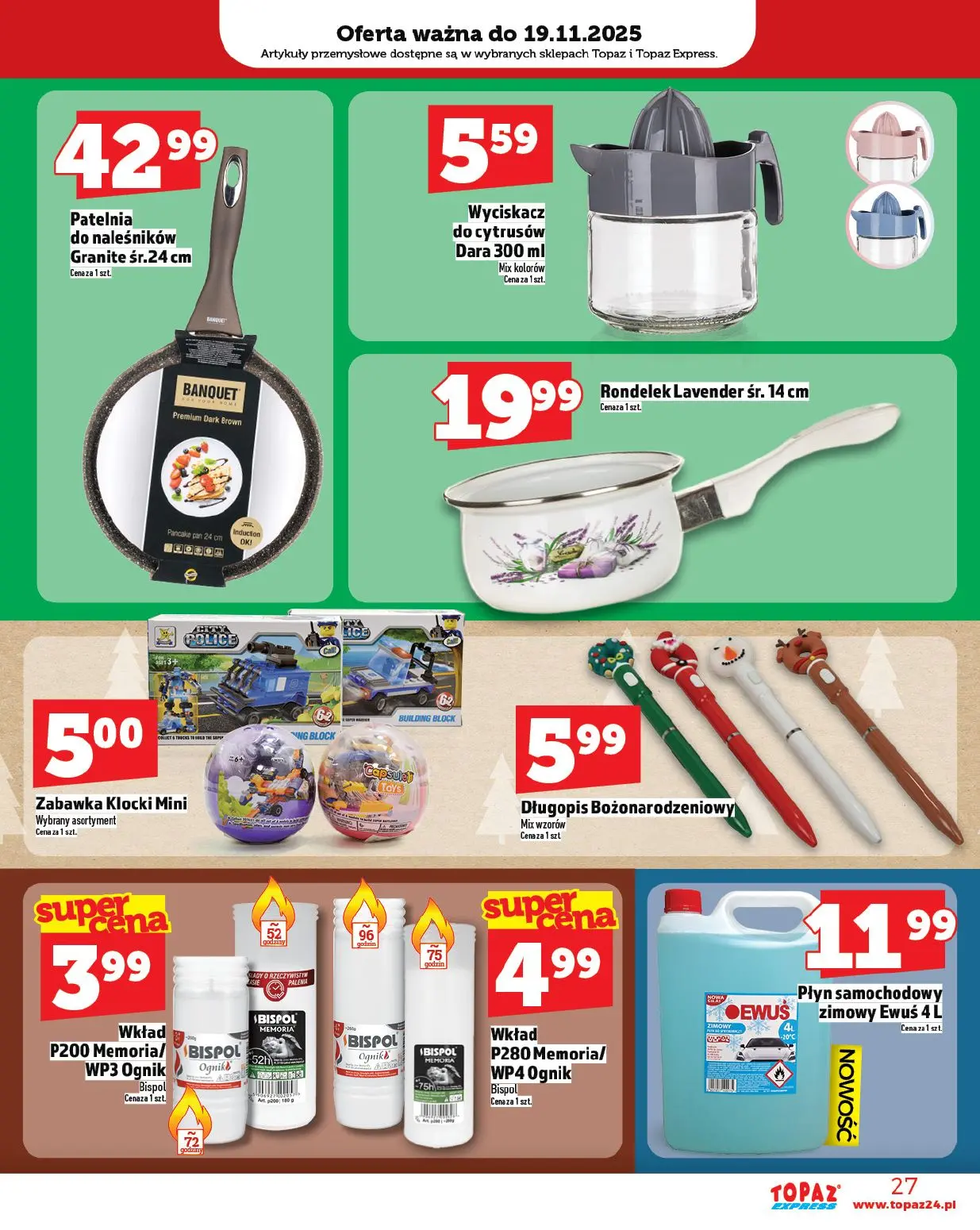 gazetka promocyjna Topaz Express - Strona 27