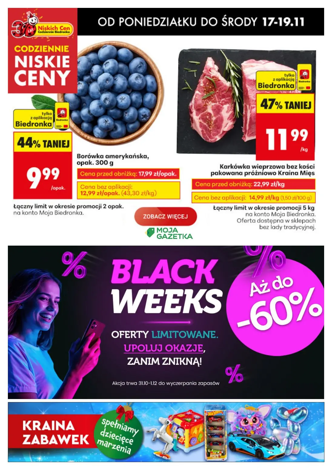 gazetka promocyjna Biedronka Biedronkowe oszczędności - Strona 1