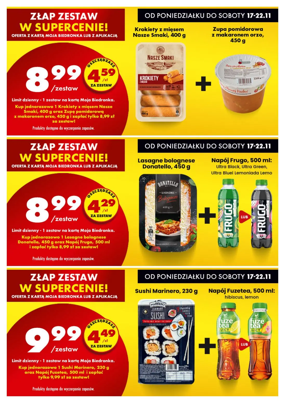 gazetka promocyjna Biedronka Biedronkowe oszczędności - Strona 2