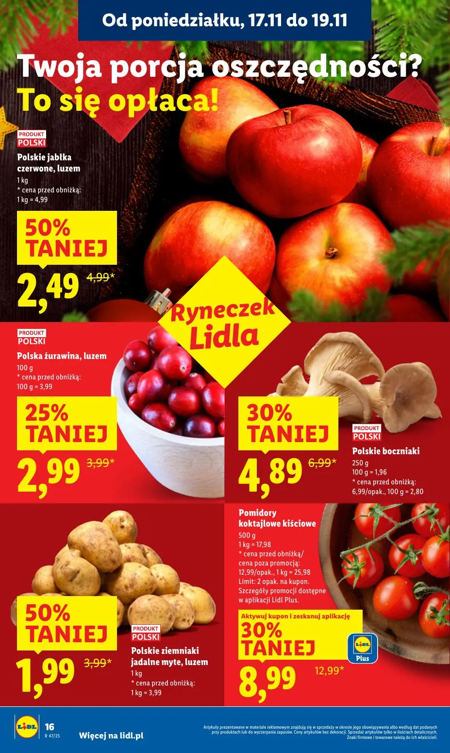 gazetka promocyjna LIDL Od poniedziałku - Strona 16