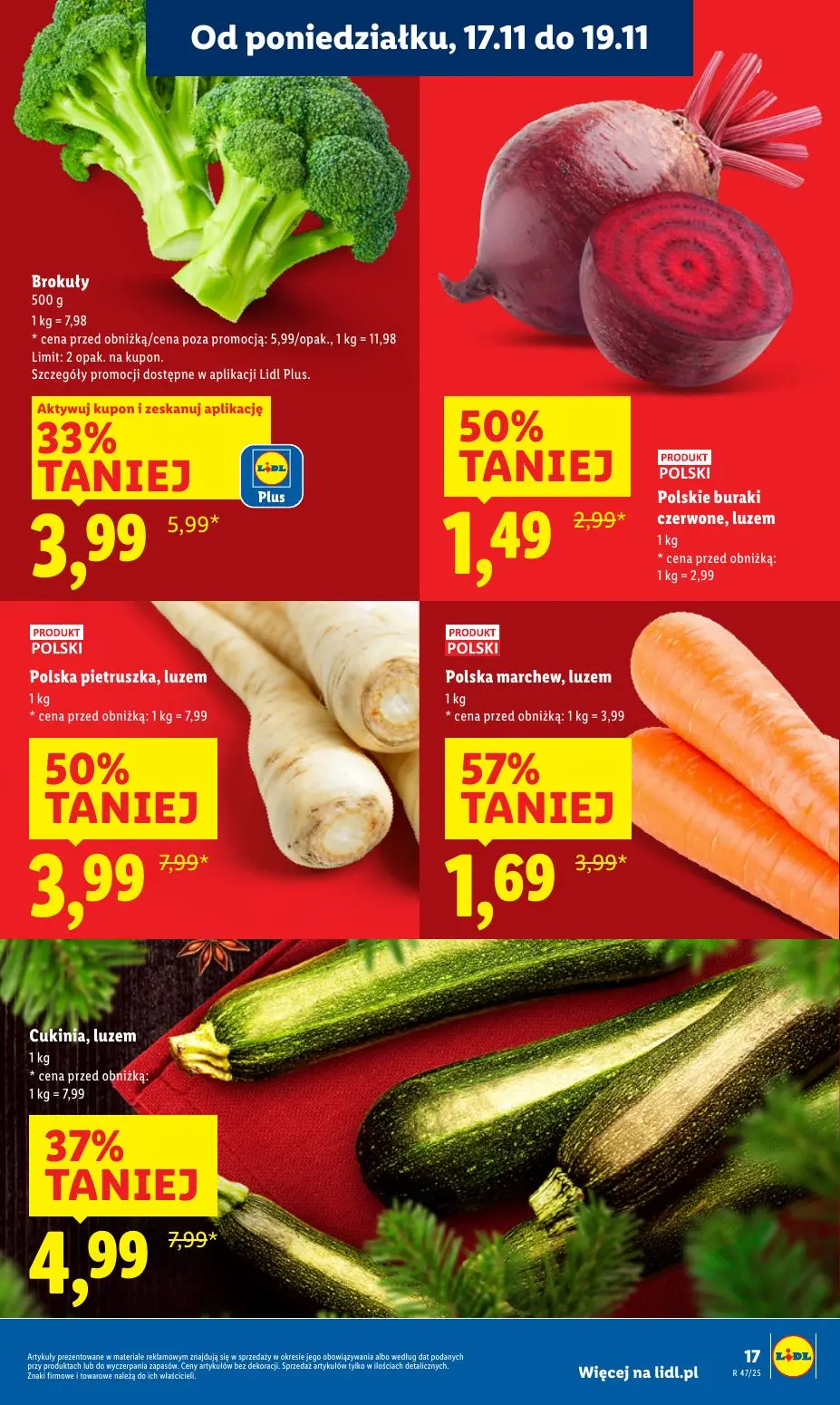 gazetka promocyjna LIDL Od poniedziałku - Strona 17