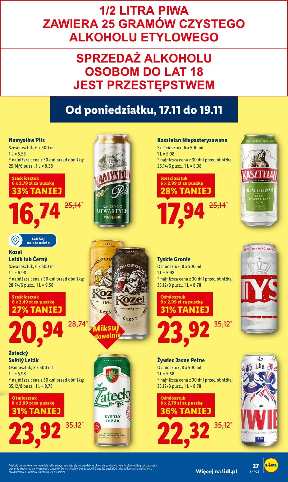 gazetka promocyjna LIDL Od poniedziałku - Strona 27