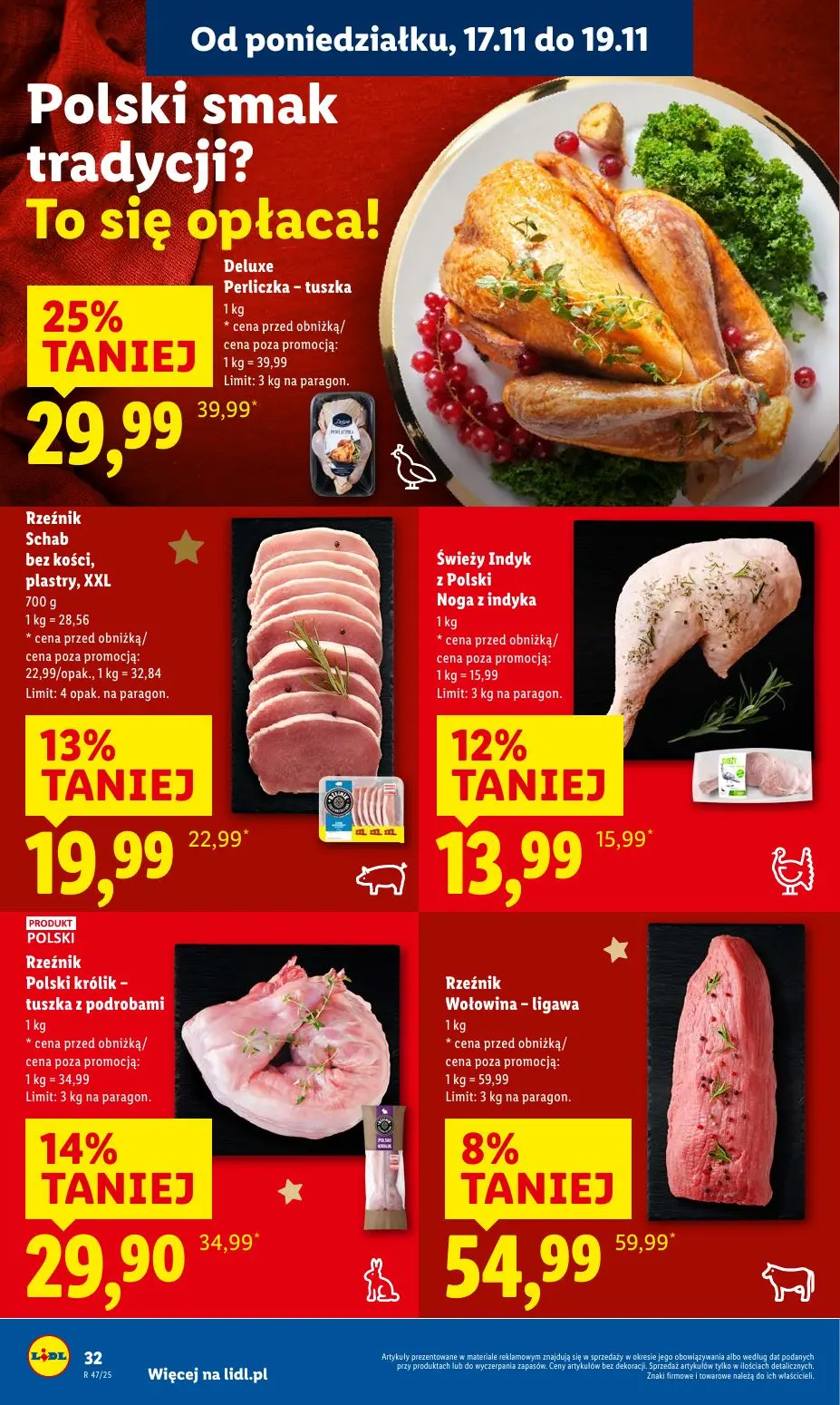 gazetka promocyjna LIDL Od poniedziałku - Strona 32