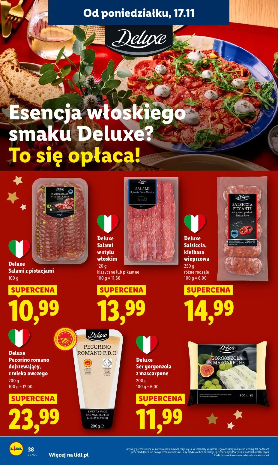 gazetka promocyjna LIDL Od poniedziałku - Strona 38