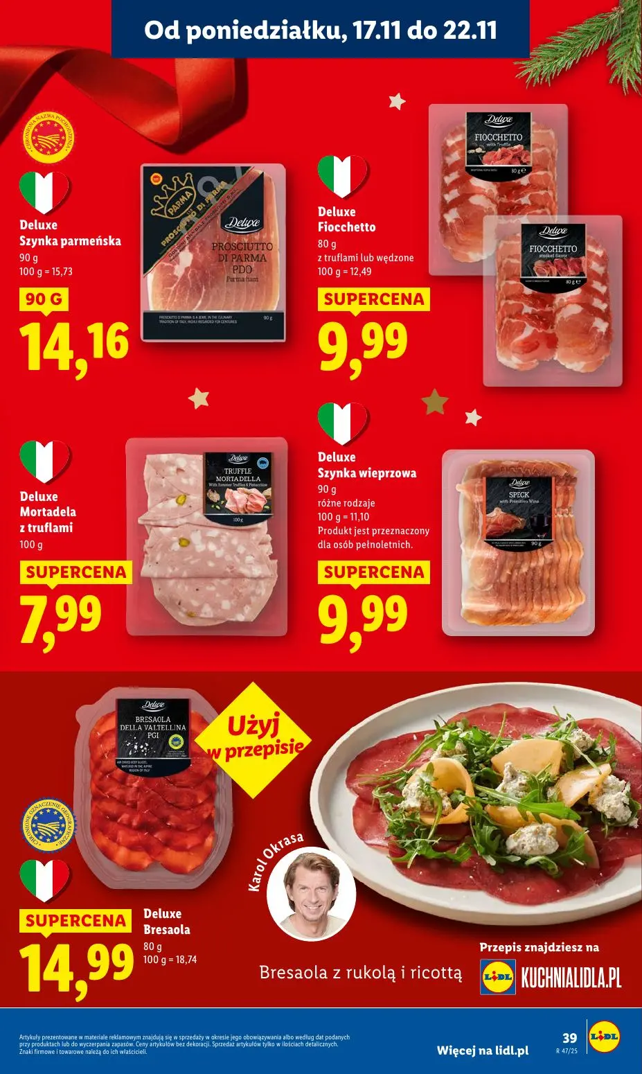 gazetka promocyjna LIDL Od poniedziałku - Strona 39