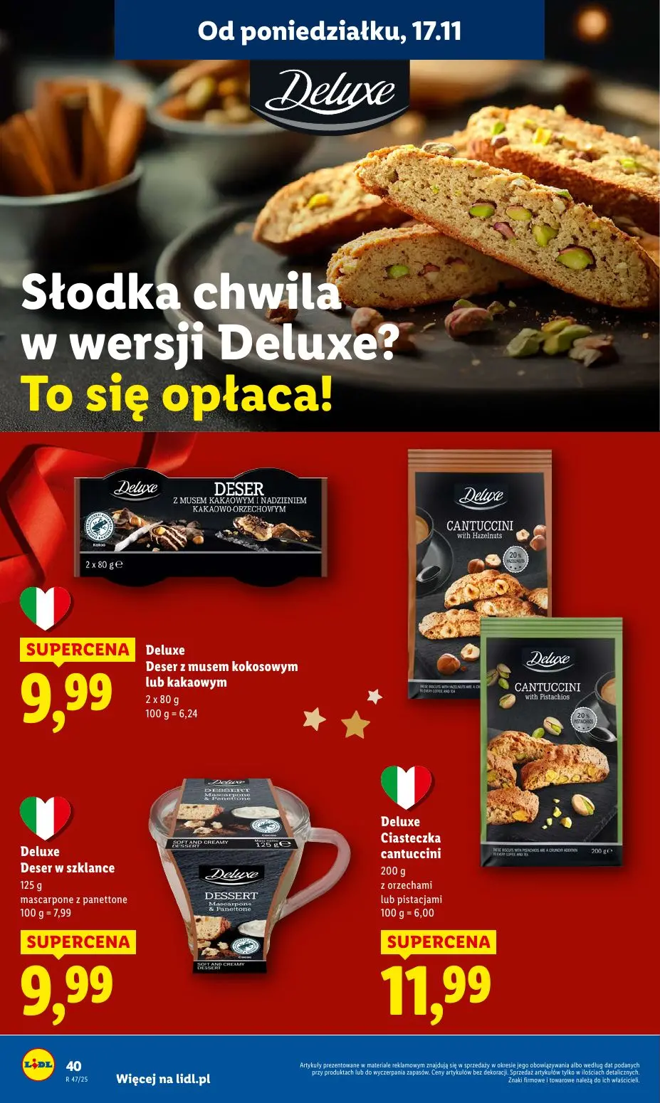 gazetka promocyjna LIDL Od poniedziałku - Strona 40