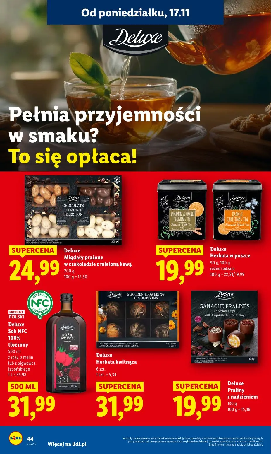 gazetka promocyjna LIDL Od poniedziałku - Strona 44