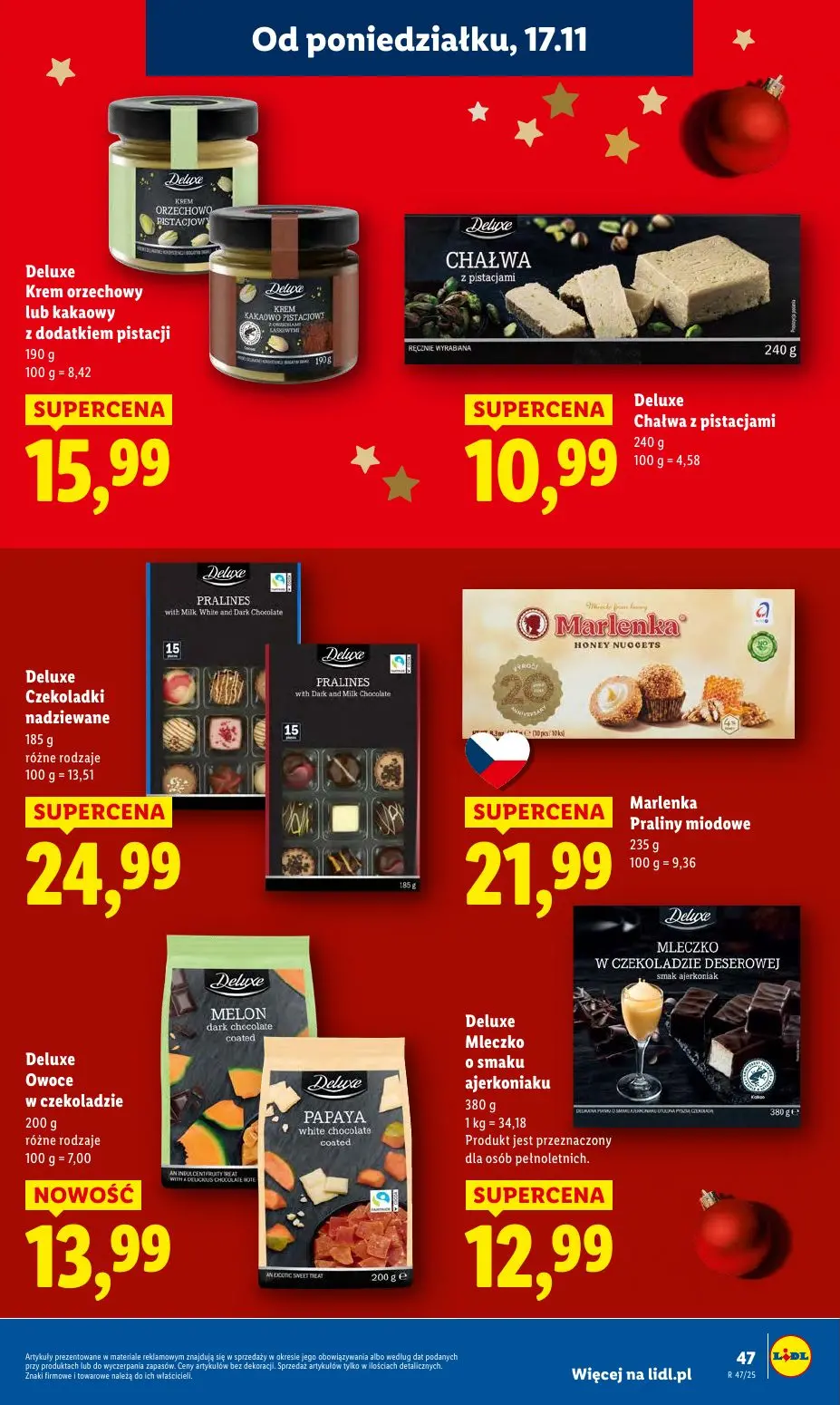 gazetka promocyjna LIDL Od poniedziałku - Strona 47