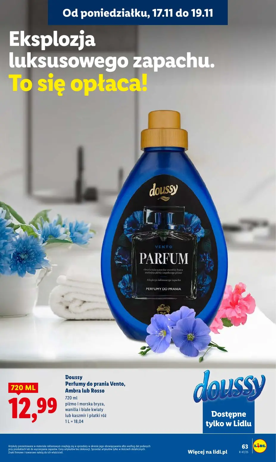 gazetka promocyjna LIDL Od poniedziałku - Strona 63