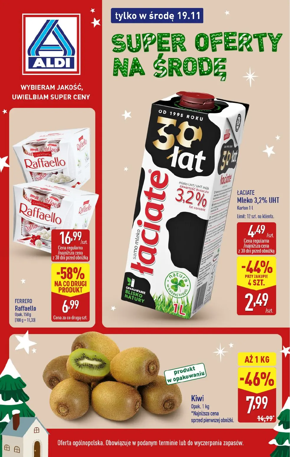 gazetka promocyjna ALDI Tylko w ŚRODĘ - Strona 1