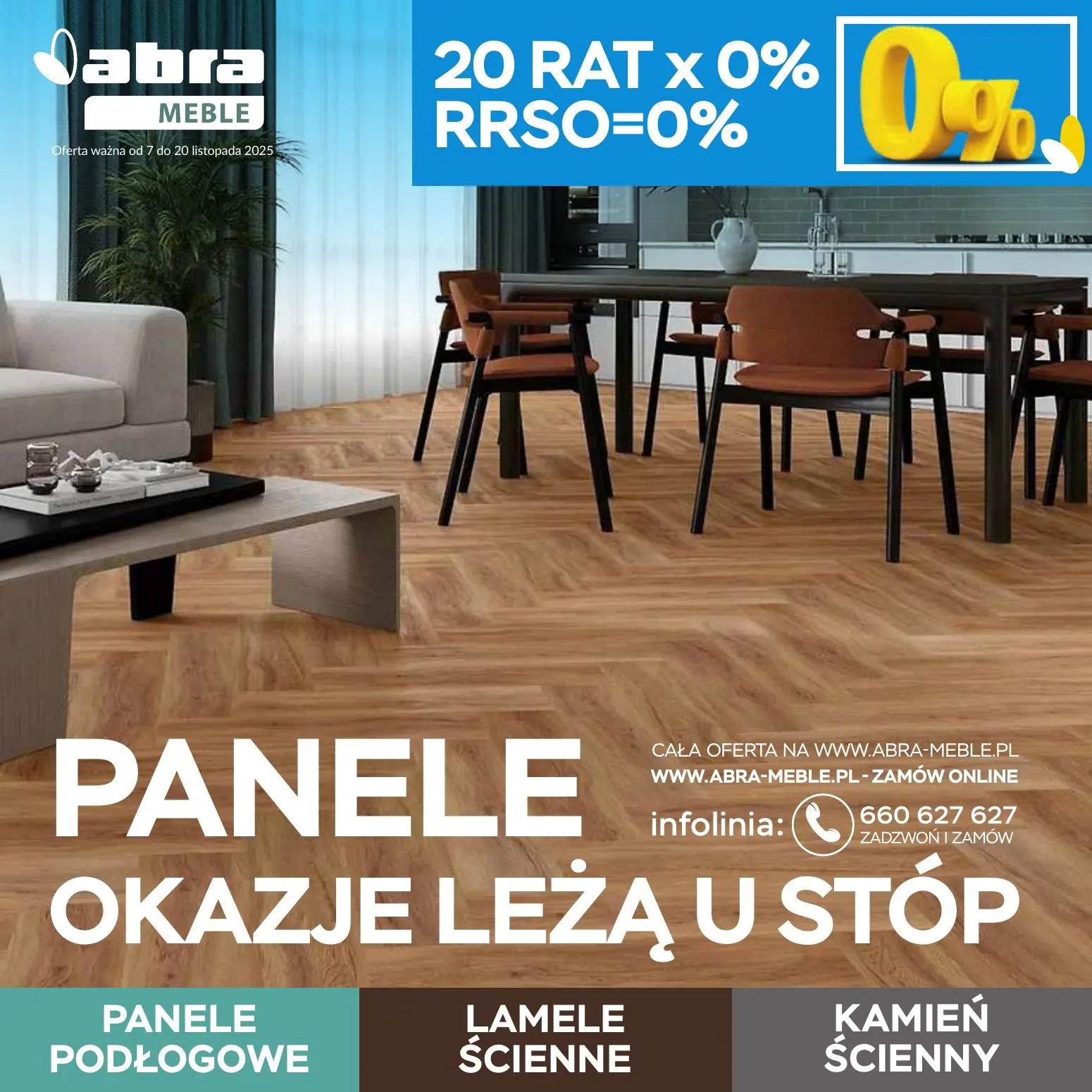 gazetka promocyjna abra meble Panele - okazje leżą u stóp - Strona 1