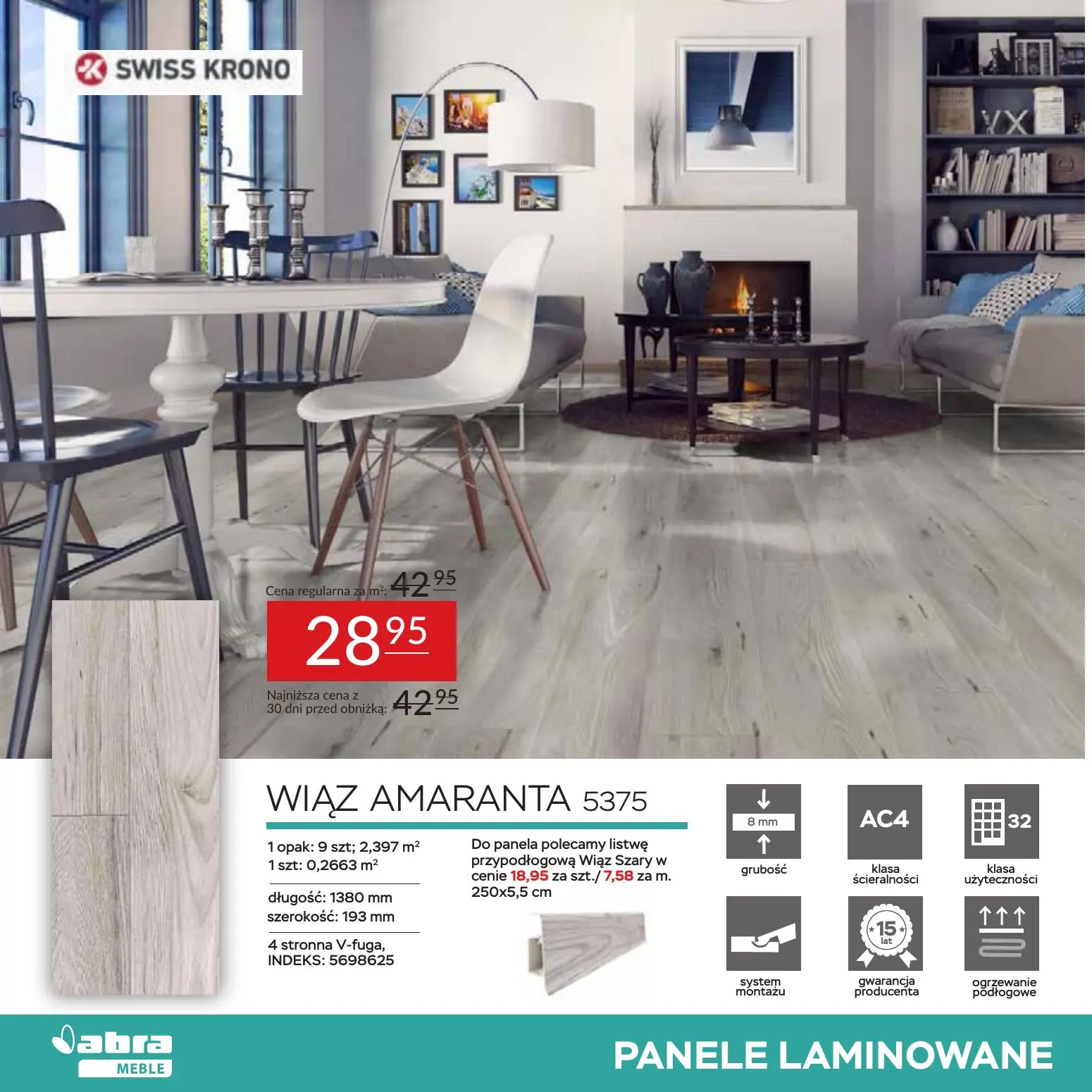 gazetka promocyjna abra meble Panele - okazje leżą u stóp - Strona 2