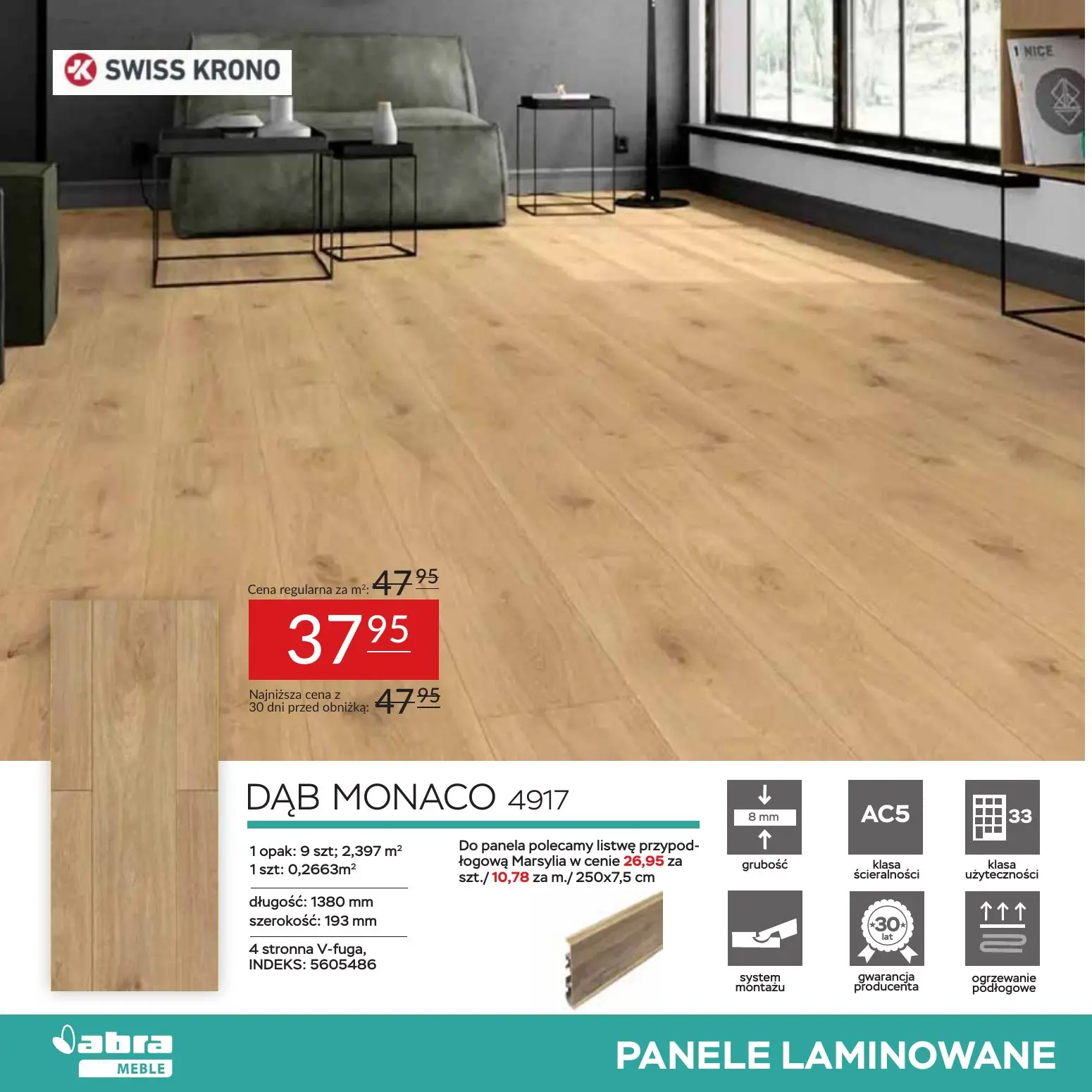 gazetka promocyjna abra meble Panele - okazje leżą u stóp - Strona 4