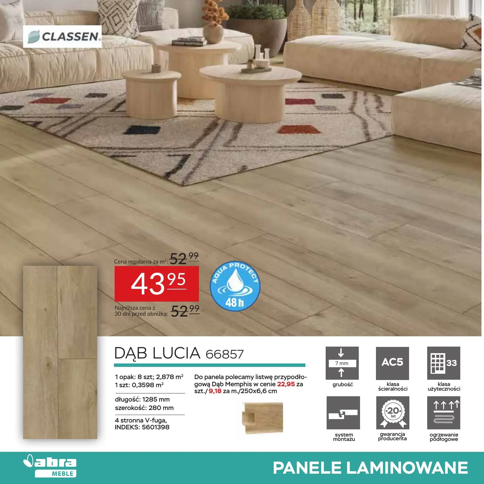 gazetka promocyjna abra meble Panele - okazje leżą u stóp - Strona 6